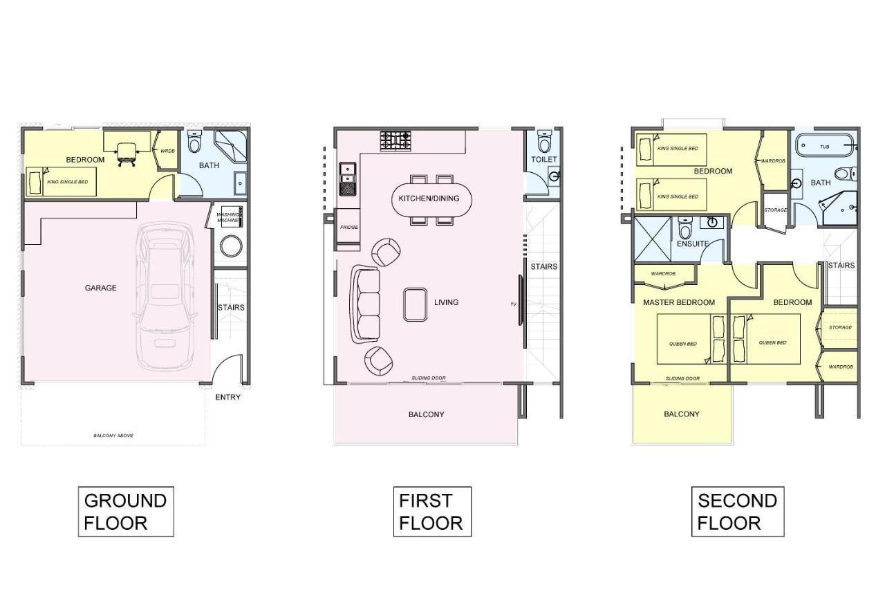 Luxury Brand New Designer Living Apartment Auckland Luaran gambar